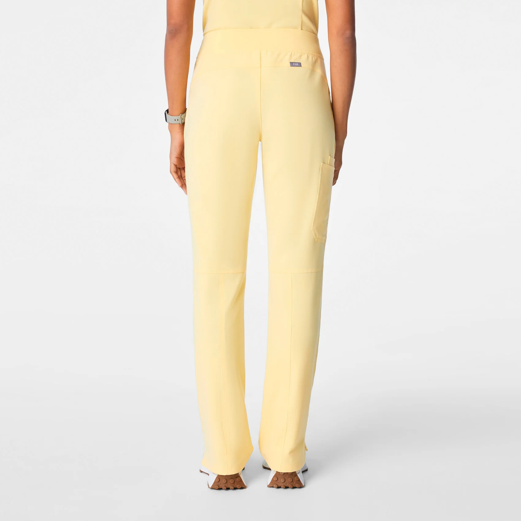 women's Butter Yellow Kade - Cargo Scrub Pant™ - Image 4