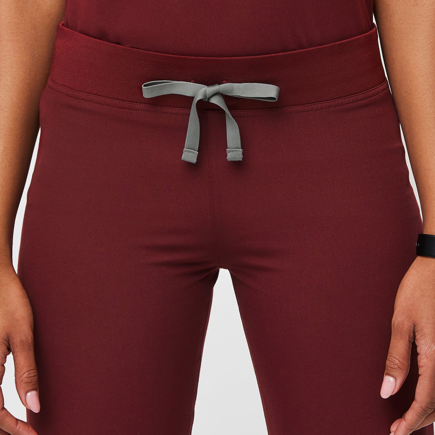 Women's Burgundy Livingston™ - Basic Scrub Pants - Image 5