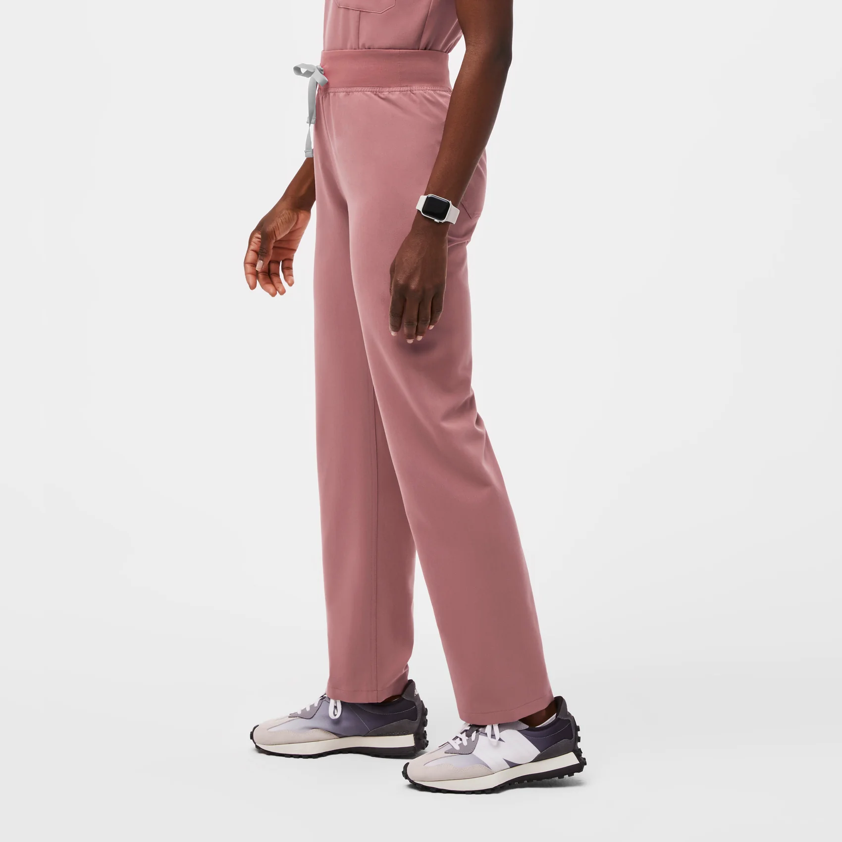 women's Mauve Livingston™ High Waisted - Basic Scrub Pants - Image 3