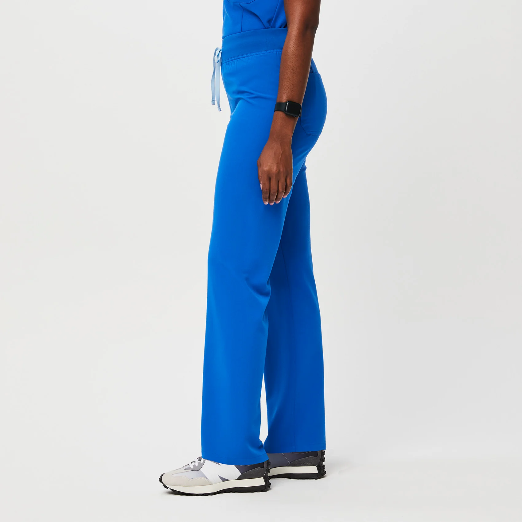 women's Royal Blue Livingston™ High Waisted - Basic Scrub Pants - Image 3