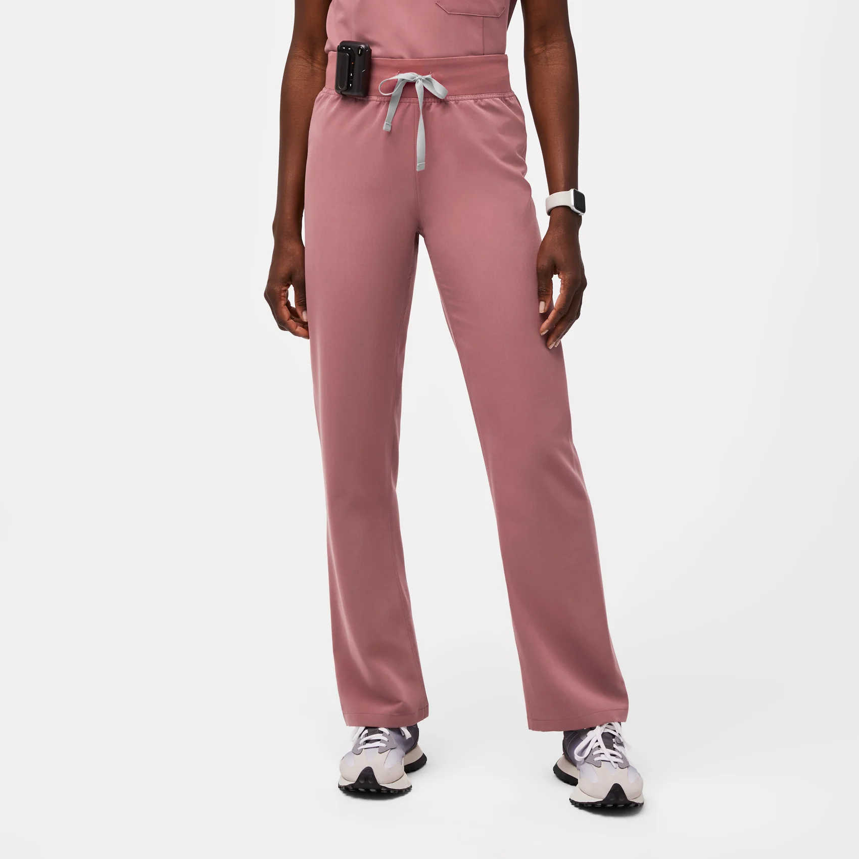 women's Mauve Livingston™ High Waisted - Petite Basic Scrub Pants