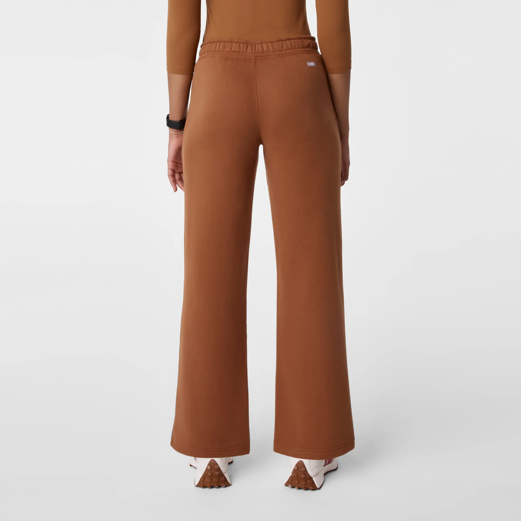 women's Mocha Off-Shift Wide Leg - Sweatpant™ - Image 4