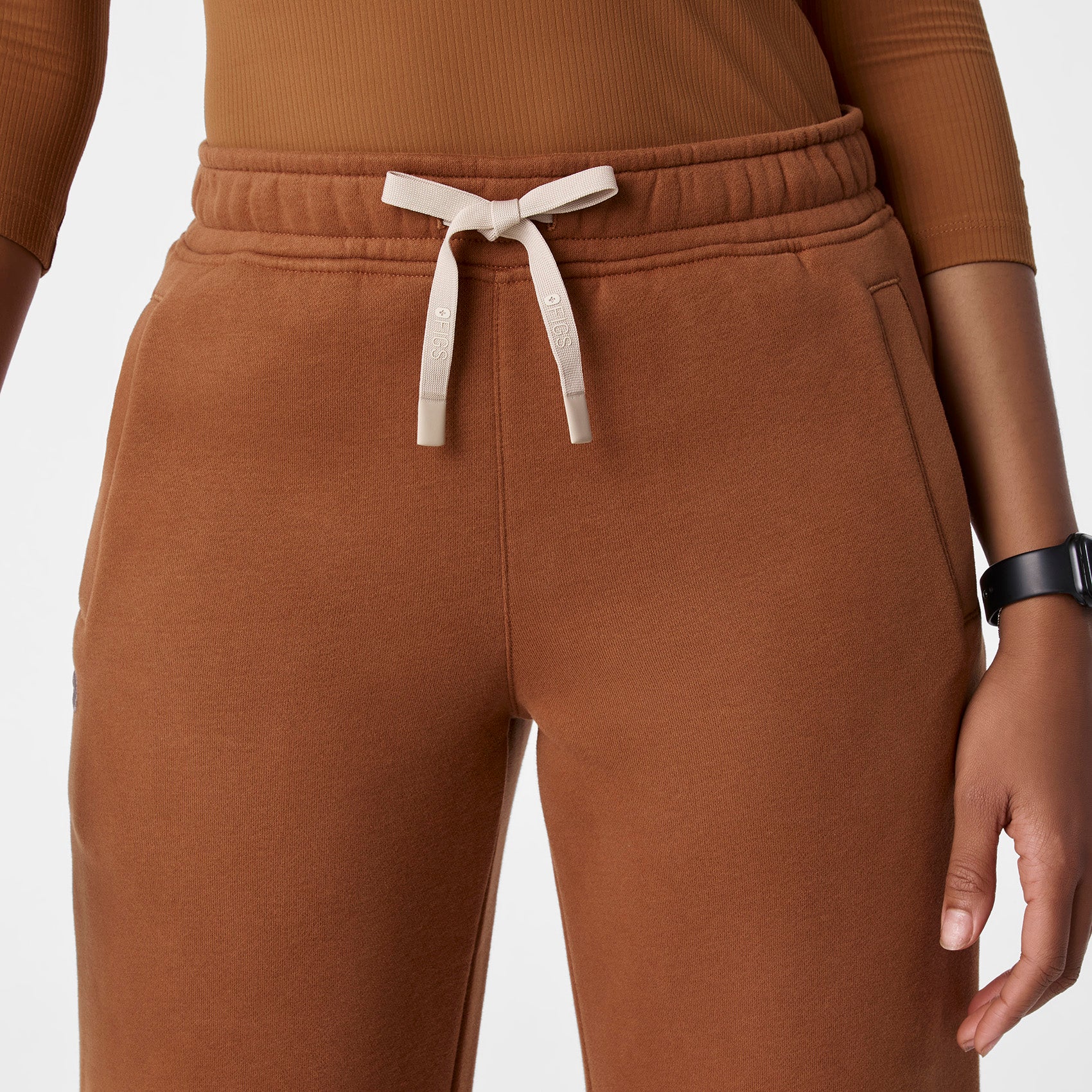 women's Mocha Off-Shift Wide Leg - Sweatpant™ - Image 6