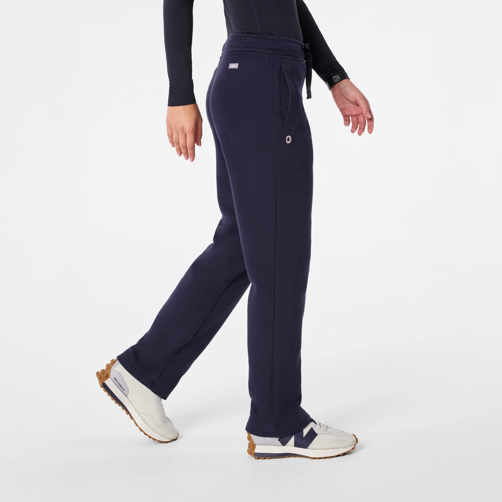 women's Navy Off-Shift Straight Leg - Sweatpant™ - Image 3