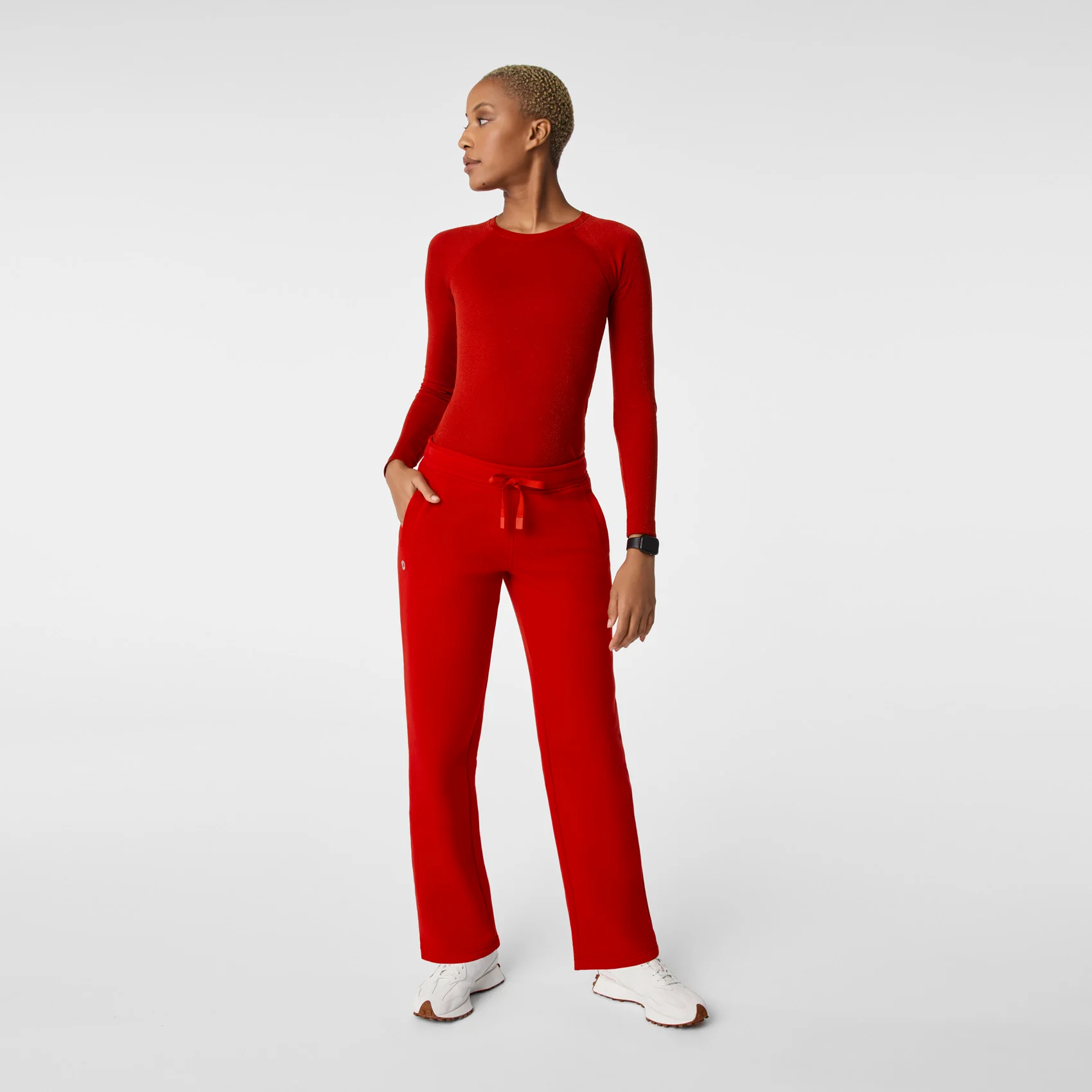 women's Winning Red Off-Shift Straight Leg - Sweatpant™ - Image 2