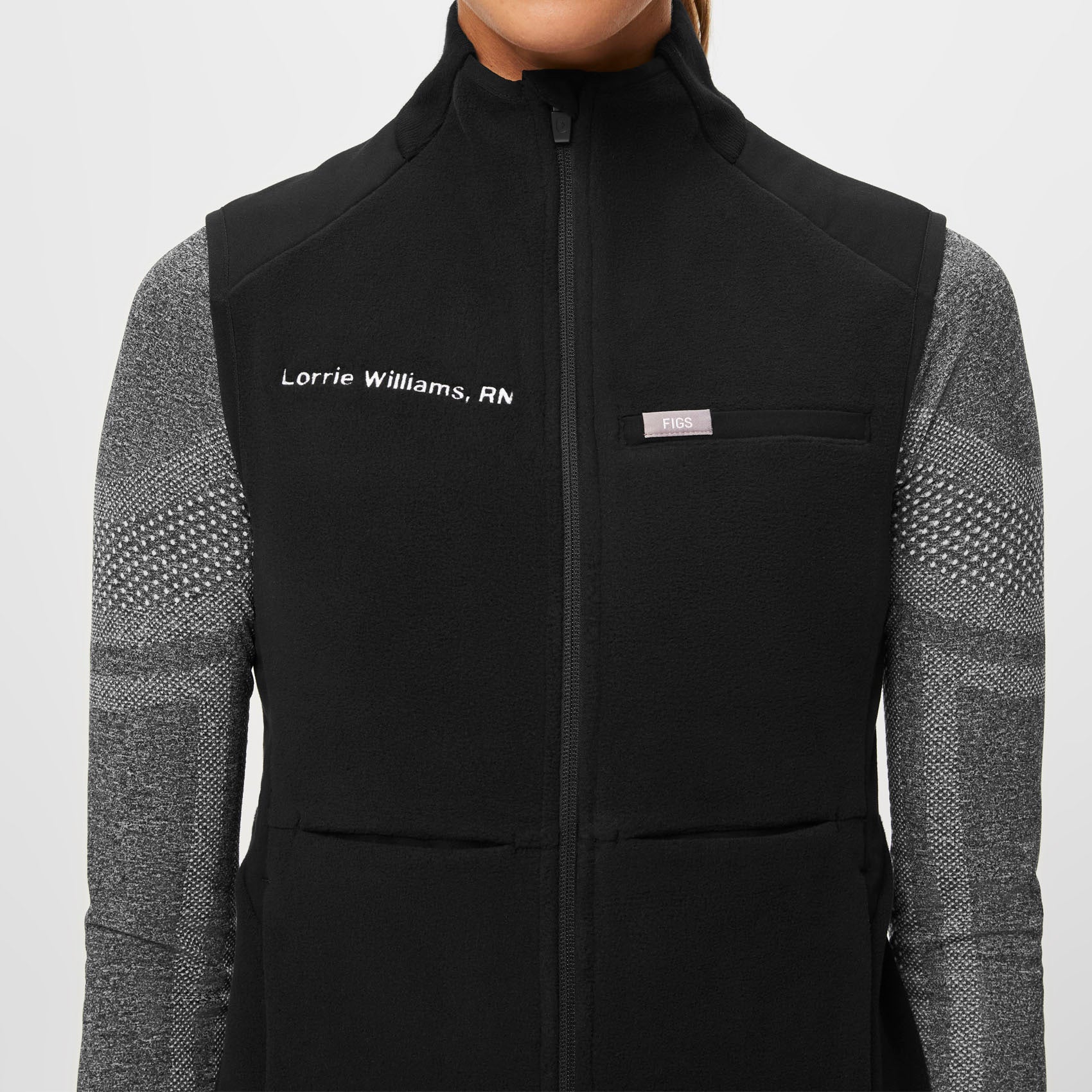 Women's Black On-Shift™ - Fleece Vest - Image 5