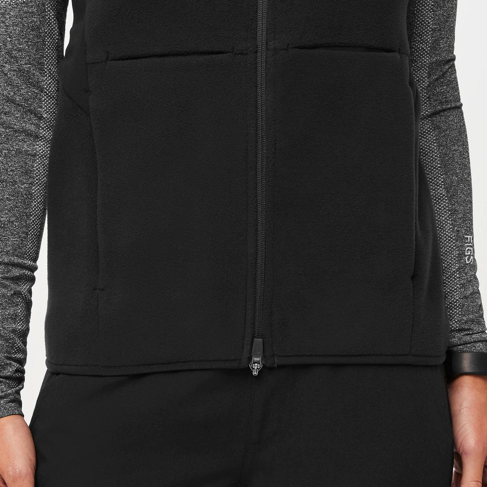 Women's Black On-Shift™ - Fleece Vest - Image 8