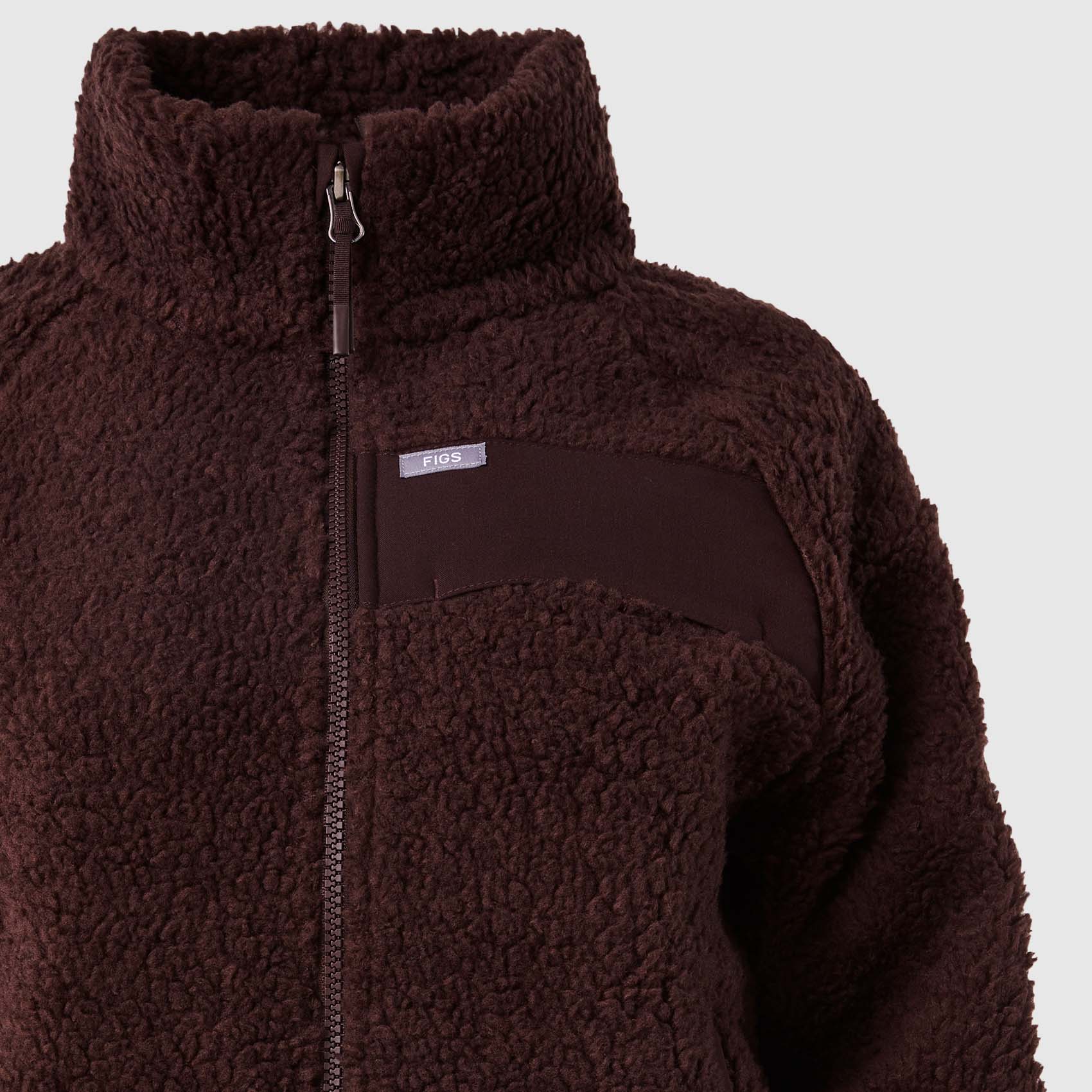 women's Walnut On-Shift High Pile - Fleece Pullover Jacket™ - Image 10