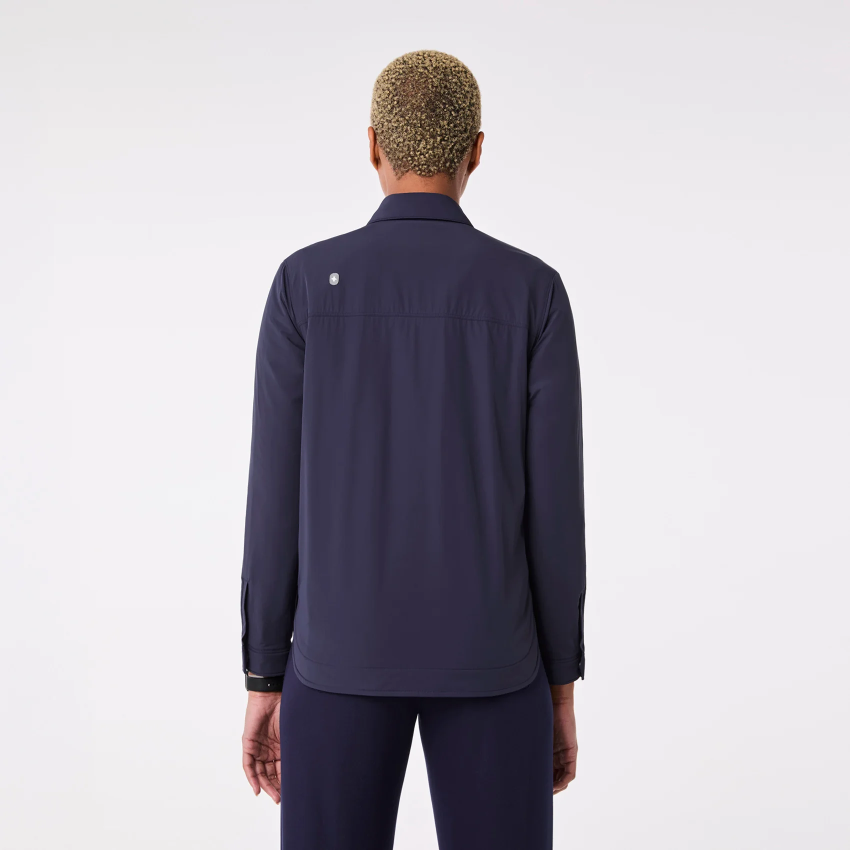 women's Navy On-Shift Float - Shacket™ - Image 4
