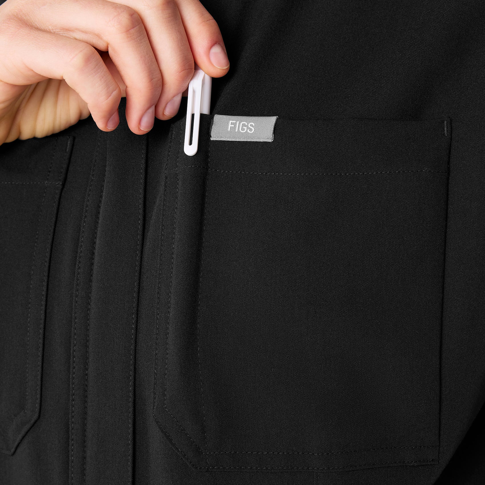 women's Black Rafaela Cargo Jogger - ScrubJumpsuit™ - Image 5