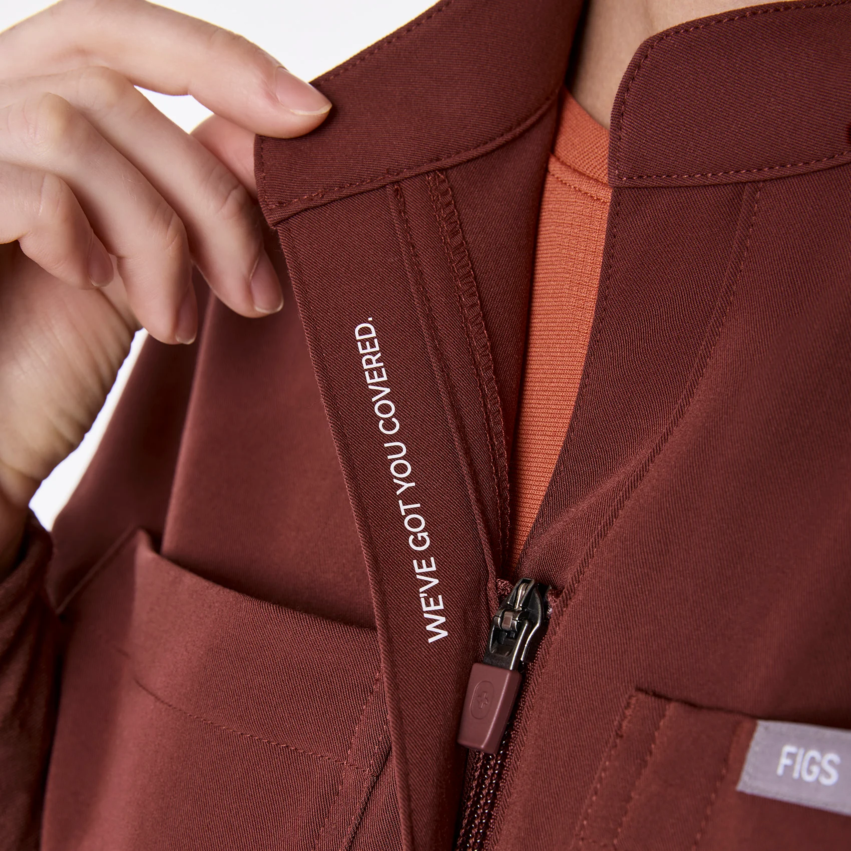 women's Walnut Rafaela Cargo  -  Tall ScrubJumpsuit™ - Image 5