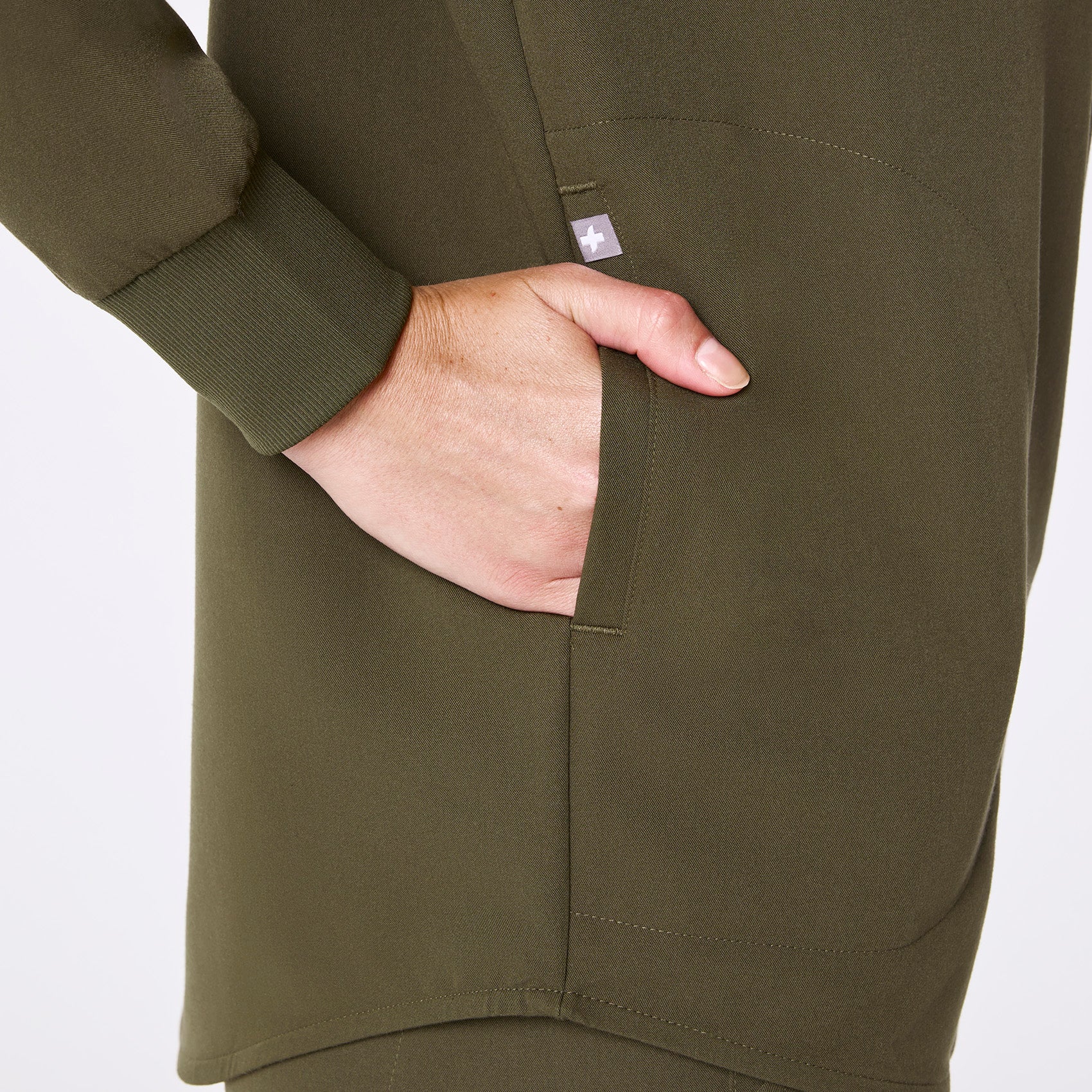 women's Spruce Rafaela Relaxed Longsleeve - Scrub Top - Image 8