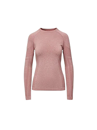 women's Mauve Salta Seamless - Longsleeve Underscrub - Image 7
