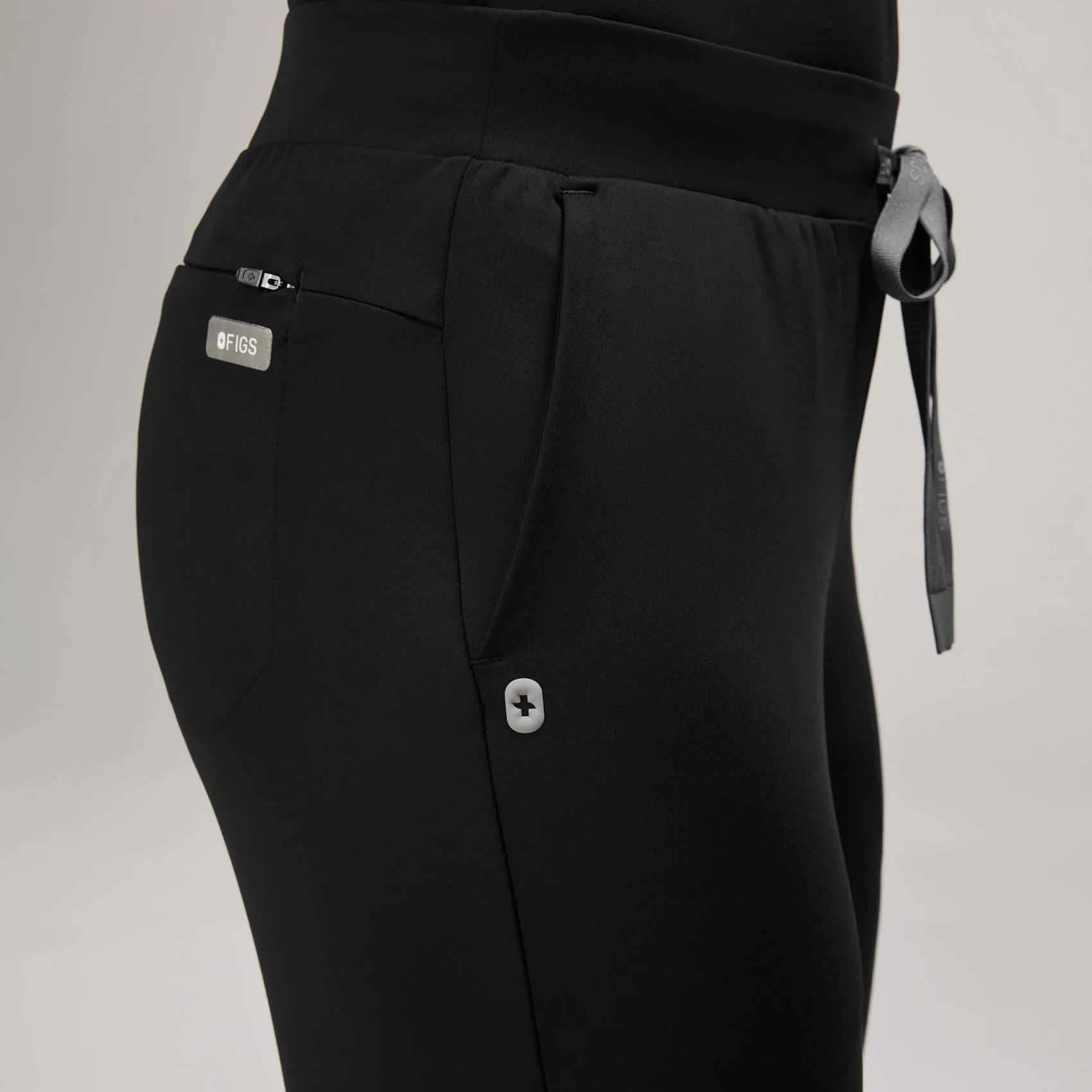 women's Black Tena FORMx Slim Tapered - Scrub Pant™ - Image 5