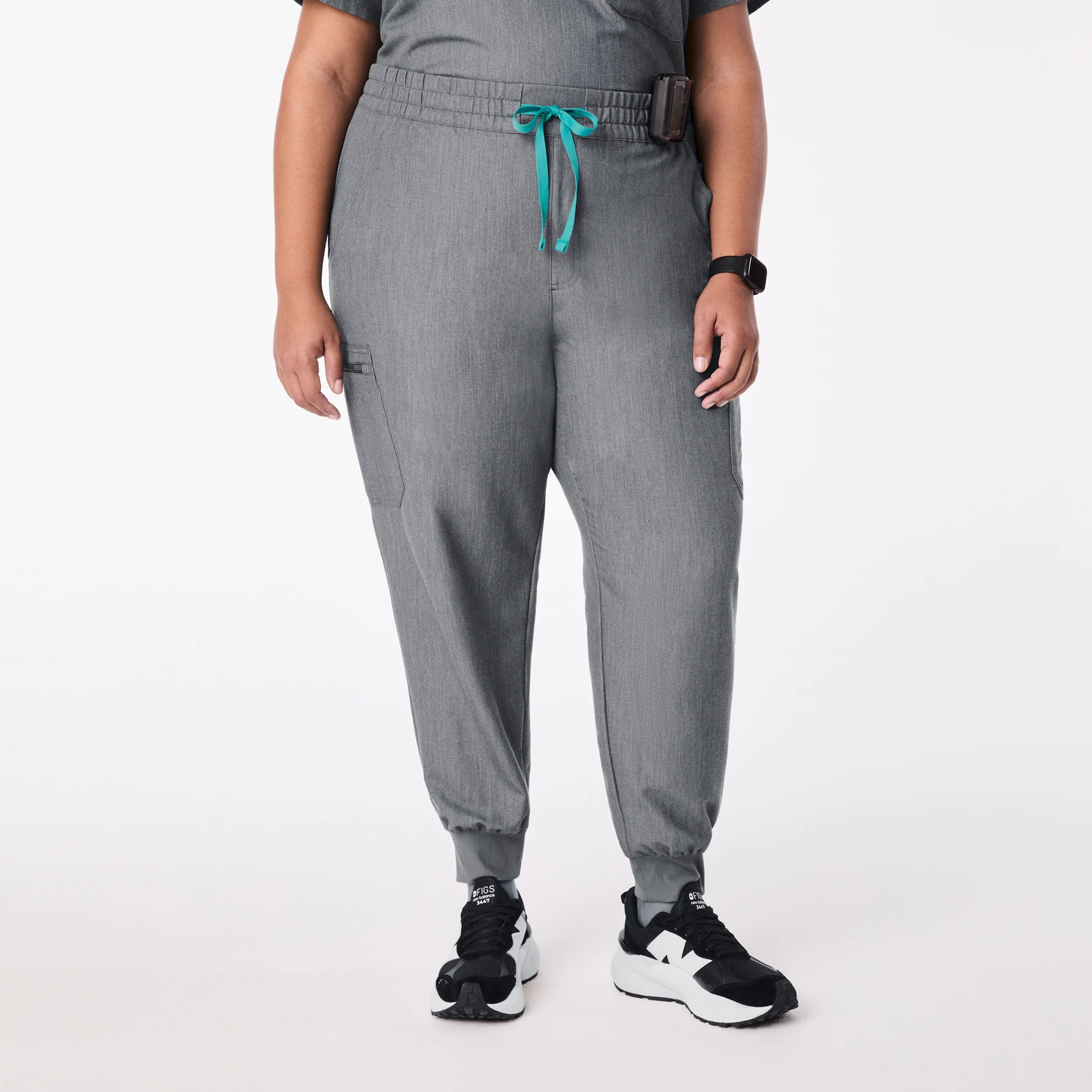 women's Graphite High Waisted Uman Relaxed - Jogger Scrub Pant (3XL-6XL)