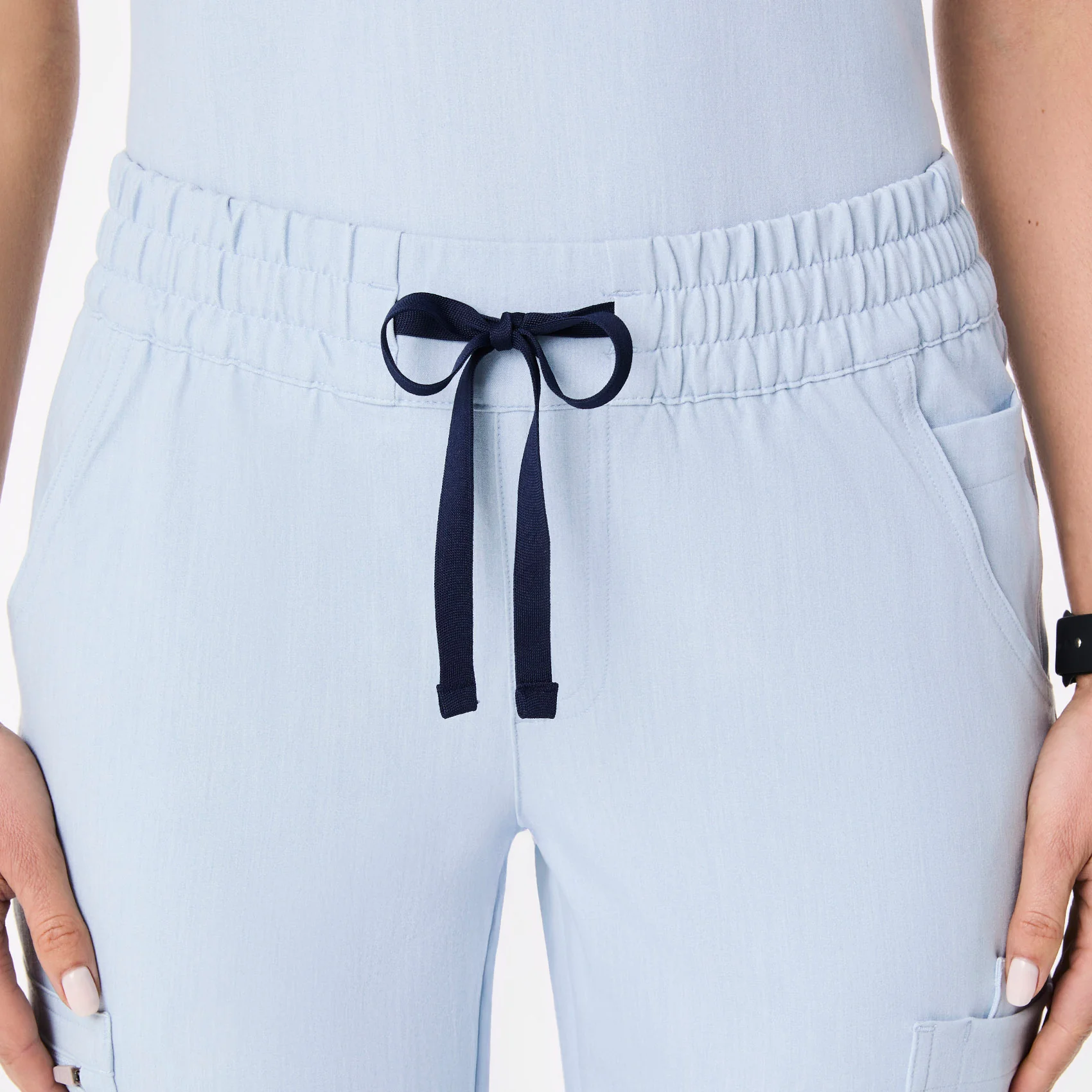 women's Chambray Uman Relaxed - Jogger Scrub Pant - Image 3