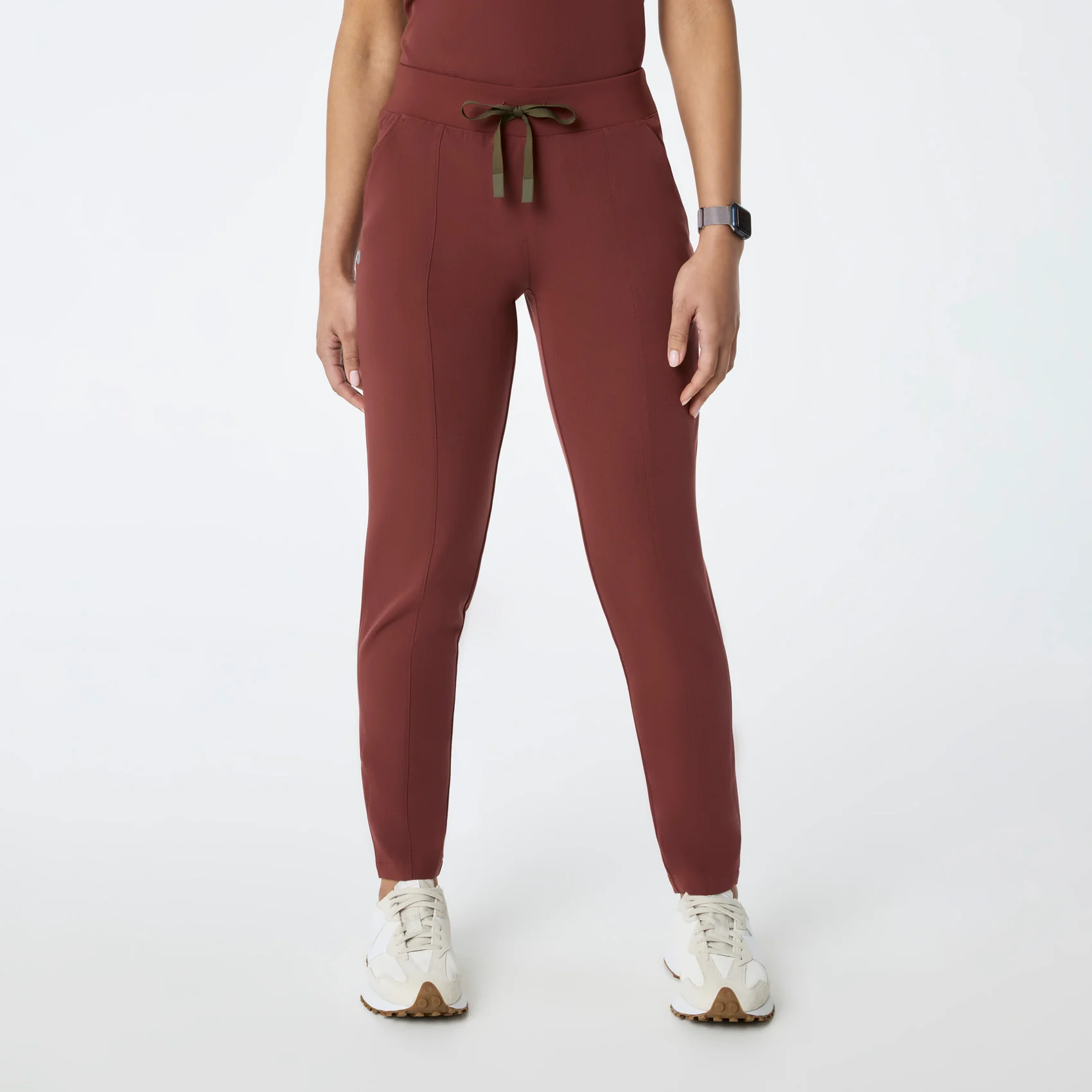 women's Walnut Victoria Slim Tapered - Tall Scrub Pant