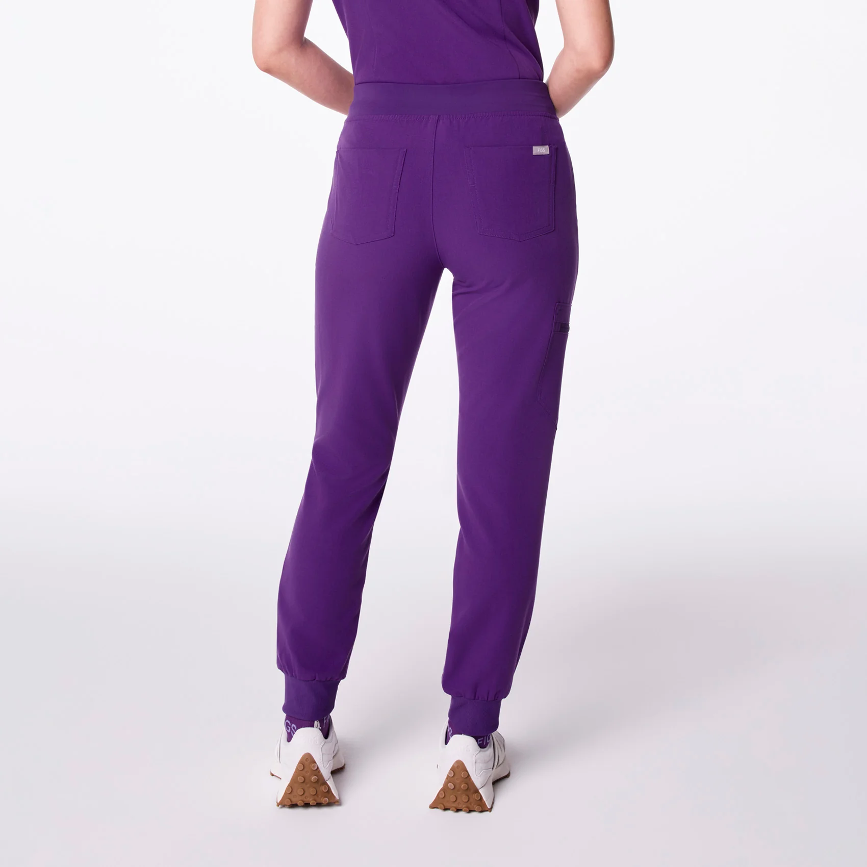 women's Digital Grape Zamora - Petite Jogger Scrub Pant™ - Image 4