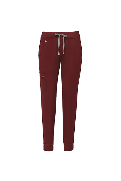 Women's Burgundy Zamora™ - Jogger Scrub Pants - Image 7