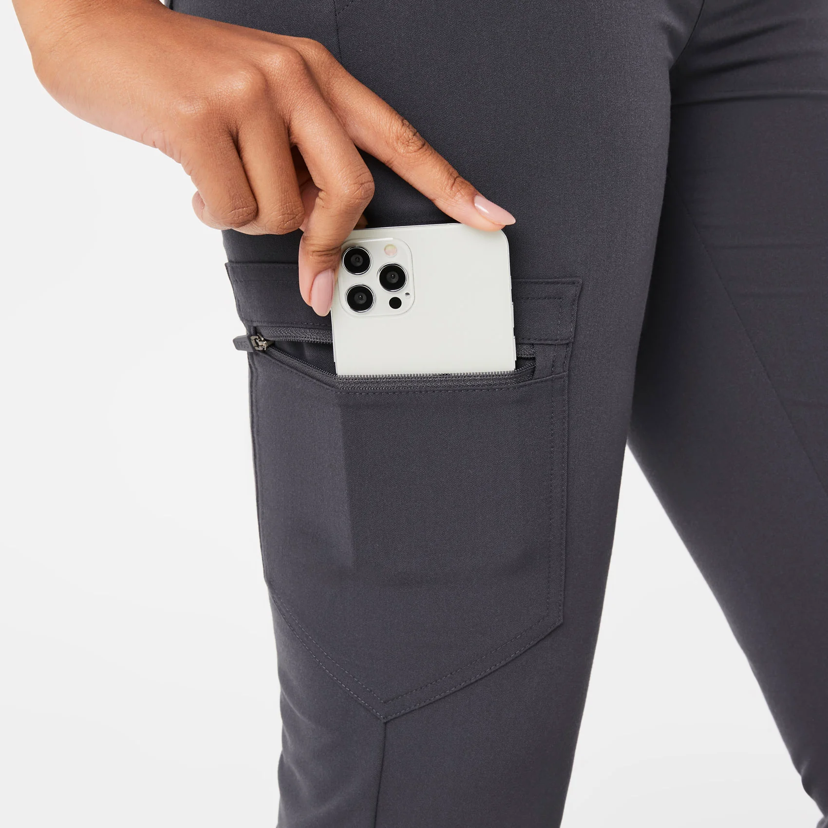 women's Charcoal Zamora™ - Jogger Scrub Pants (3XL - 6XL) - Image 6