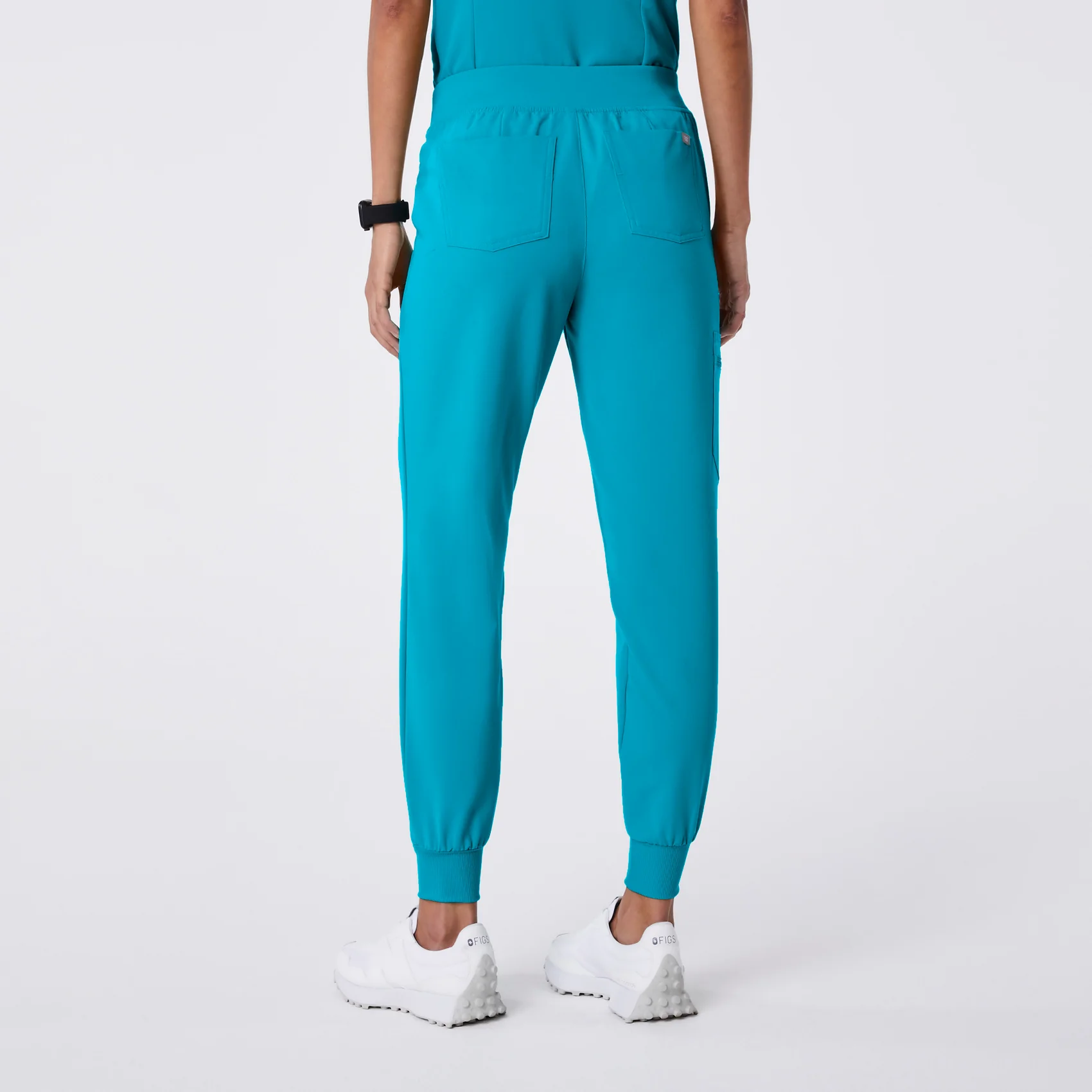 women's Teal Zamora - Petite Jogger Scrub Pant™ - Image 4