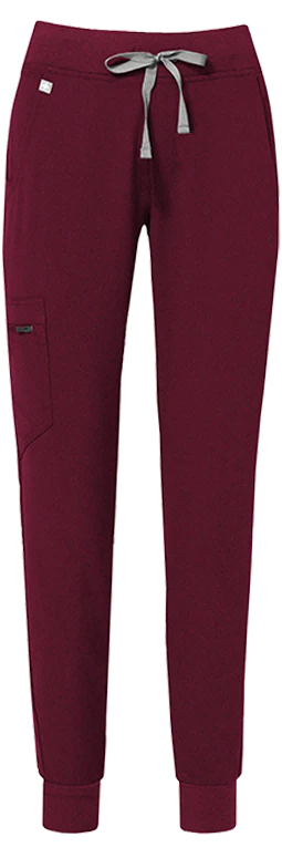 Women's Burgundy Zamora™ - Tall Jogger Scrub Pants - Image 7